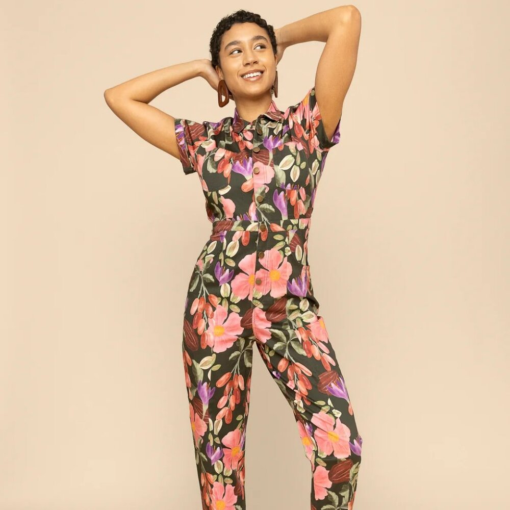Mixed by Nasrin Sima Jumpsuit NWT